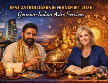 Best astrologers in Frankfurt 2026 offering German-Indian astro services with zodiac charts, tarot cards, and spiritual tools