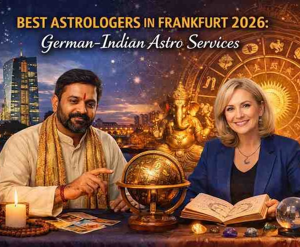Best astrologers in Frankfurt 2026 offering German-Indian astro services with zodiac charts, tarot cards, and spiritual tools