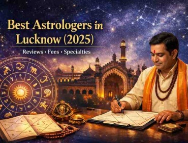 Best astrologers in Lucknow 2025 kundli reading zodiac chart astrology consultation banner