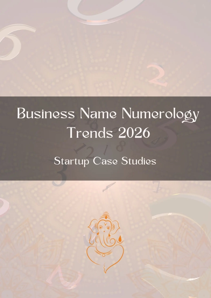 Elegant text graphic on pastel background with numerology symbols.