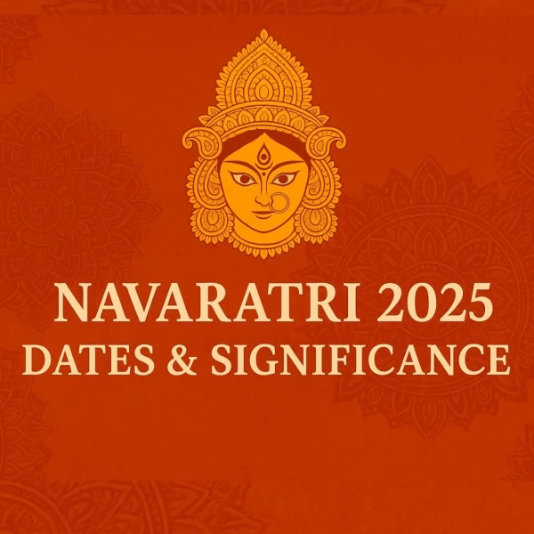 Navaratri 2025 rituals, fasting rules, and daily puja illustration
