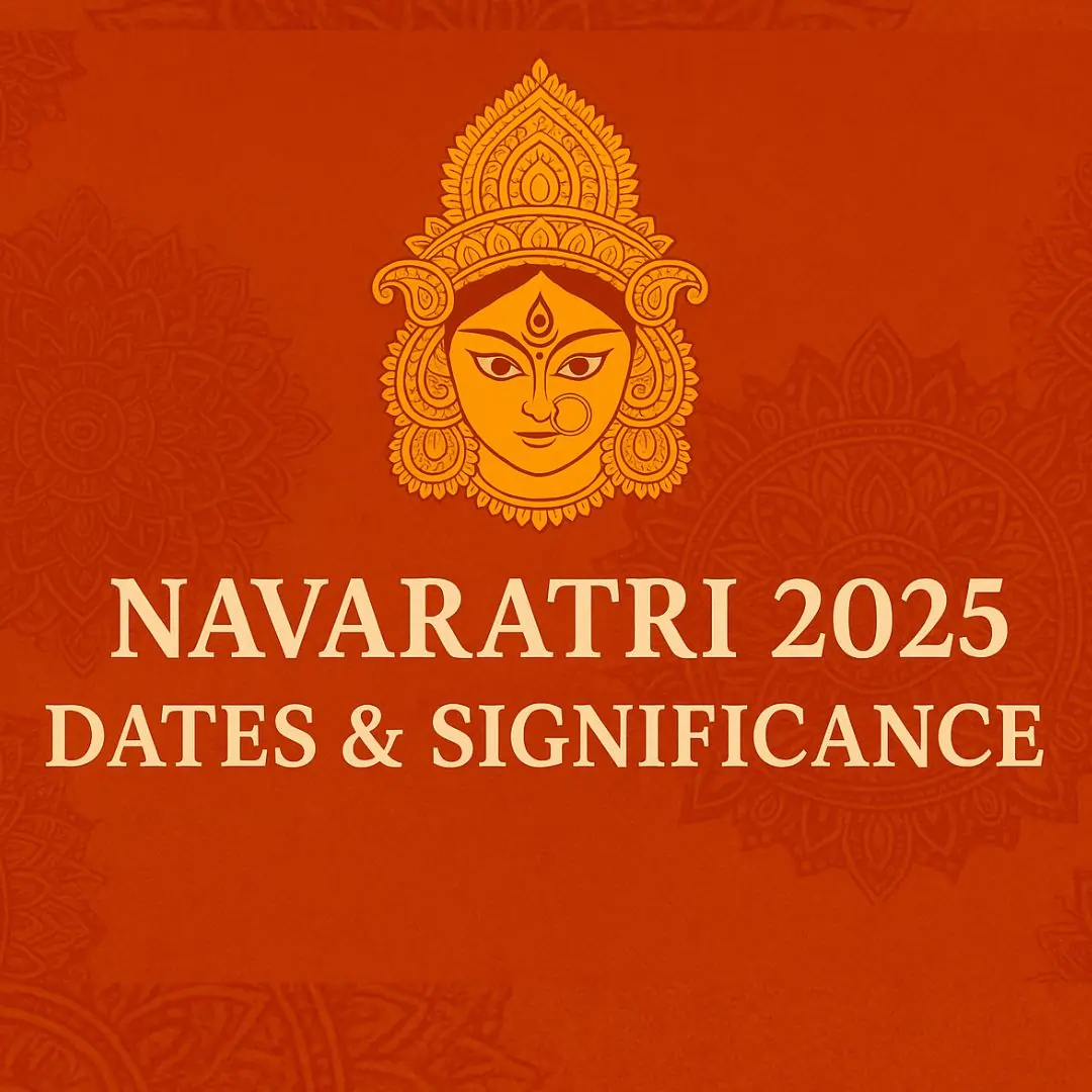 Navaratri 2025 rituals, fasting rules, and daily puja illustration