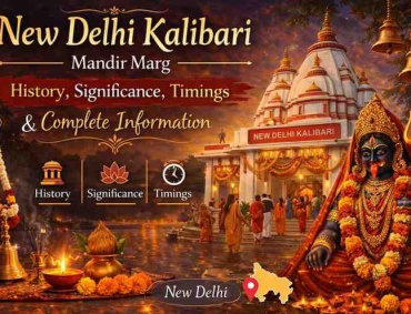 New Delhi Kalibari Mandir Marg temple with Goddess Kali idol, Bengali-style architecture, devotees and diya offerings