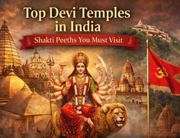 Sacred Shakti Peeth temples in India dedicated to Goddess Durga, showcasing powerful Devi shrines and spiritual heritage