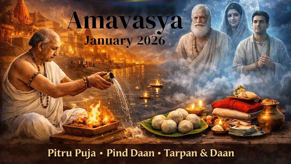 Amavasya in January 2026 rituals with snan, daan and spiritual practices