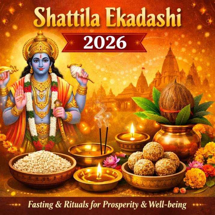 Ekadashi Vrat January 2026 puja with Lord Vishnu worship and fasting rituals