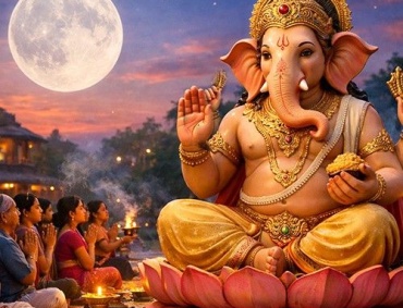 Sankashti Chaturthi February 2026 Ganesh puja with moonrise vrat rituals