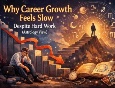 Career growth feeling slow despite hard work explained through astrology, showing delayed success, Saturn influence, and professional struggle