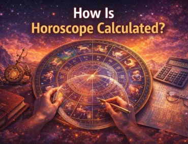 How horoscope is calculated using birth chart, zodiac signs, planets, and astronomical calculations