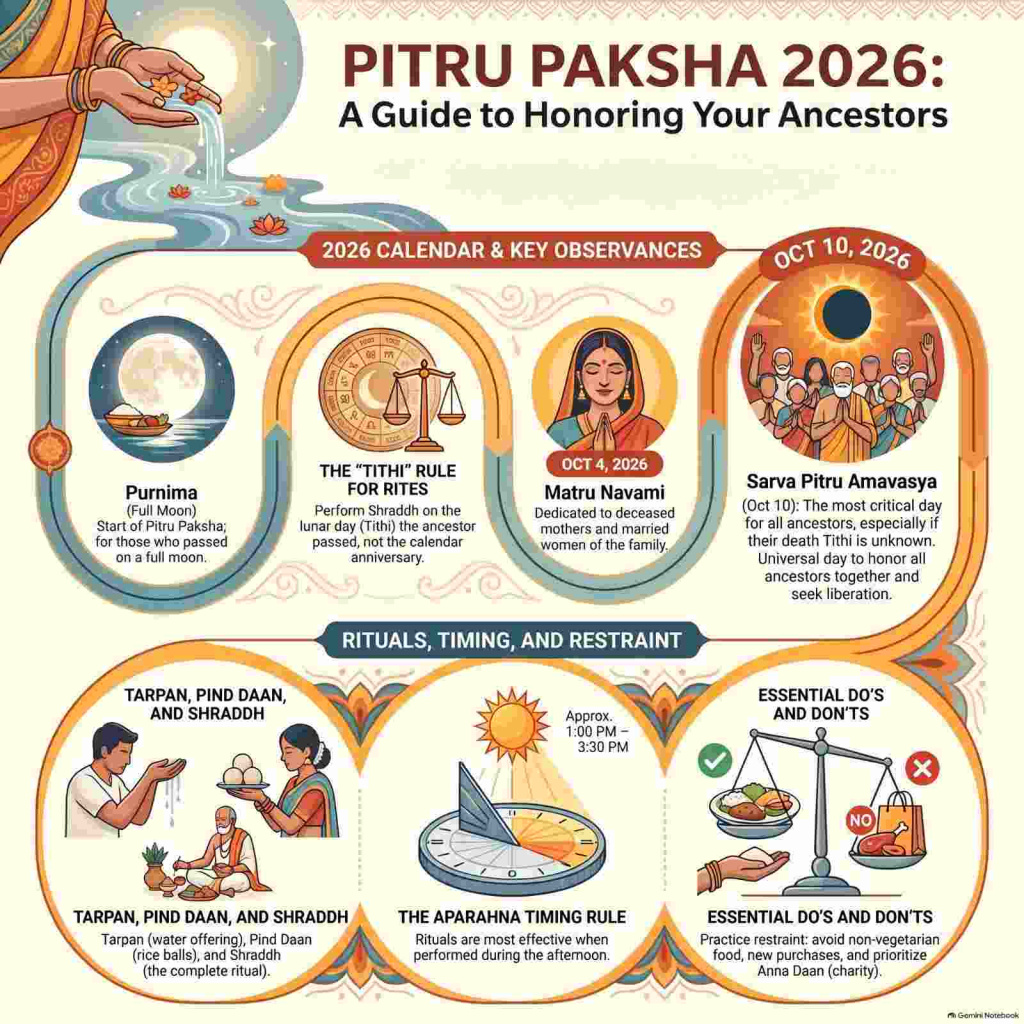 Pitru Paksha dos and don'ts guide for fasting restrictions and charity