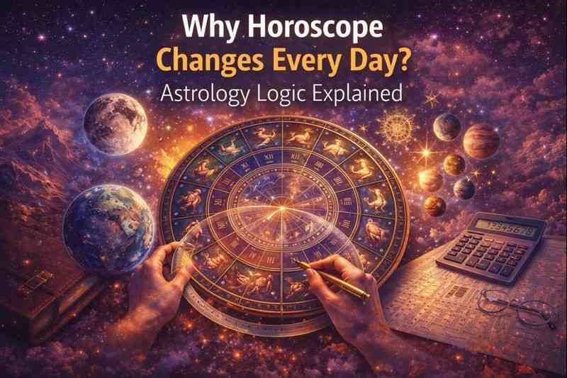 Why horoscope changes every day explained through planetary movement and daily astrology logic
