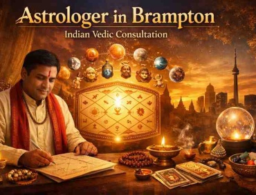 Astrologer in Brampton providing Indian Vedic astrology consultation with Kundli chart analysis and spiritual guidance