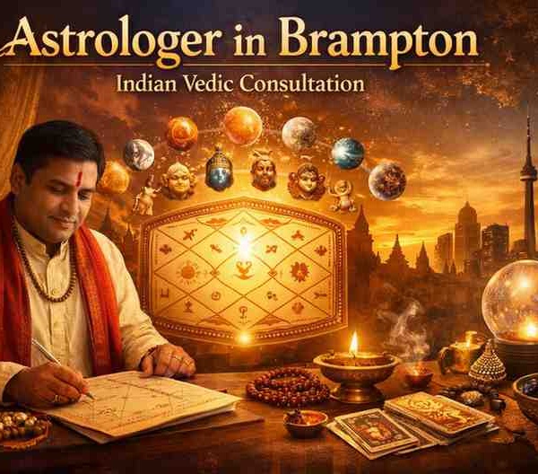 Astrologer in Brampton providing Indian Vedic astrology consultation with Kundli chart analysis and spiritual guidance