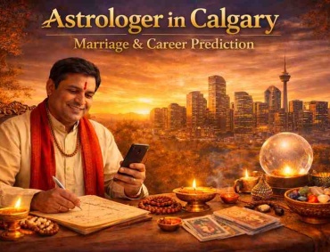 Astrologer in Calgary providing Vedic astrology consultation for marriage and career prediction using Kundli chart analysis
