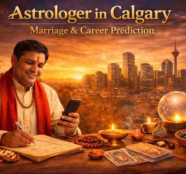 Astrologer in Calgary providing Vedic astrology consultation for marriage and career prediction using Kundli chart analysis