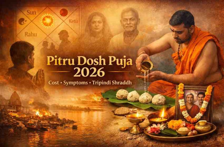 Ptiru Pitru Dosh Puja Cost in 2026: Symptoms, Remedies