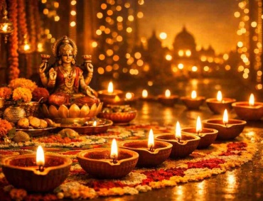 Why is Diwali celebrated with diyas symbolizing the victory of light over darkness