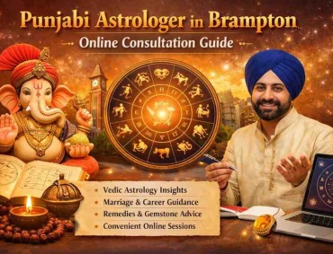 Punjabi astrologer in Brampton offering online consultation for career, marriage, and Vedic astrology guidance