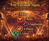 Top 5 Zodiac Signs Most Likely to Be Famous
