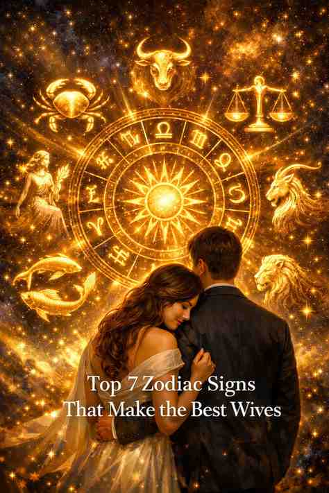 Top 7 zodiac signs that make the best wives astrology illustration