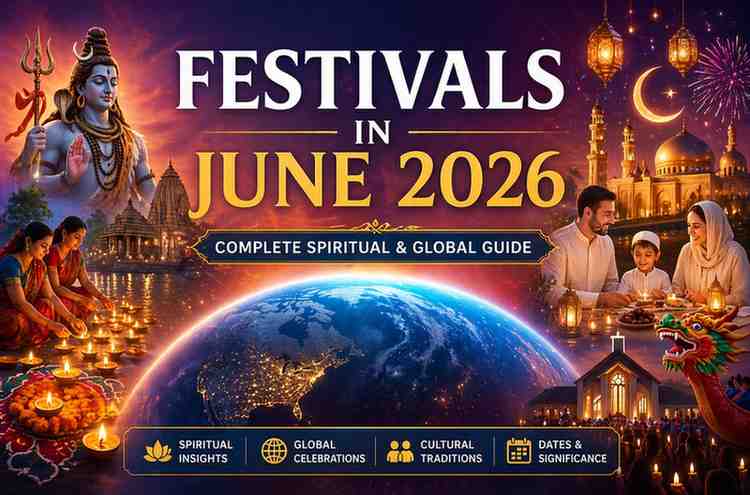 festivals in June 2026 spiritual global celebrations Hindu Muslim traditions yoga environment day