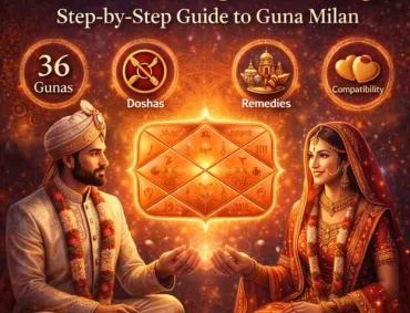 kundli matching for marriage guna milan 36 gunas doshas remedies compatibility astrology couple
