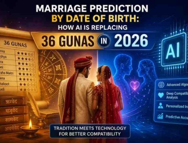 marriage prediction astrology AI vs 36 gunas kundli compatibility modern technology couple
