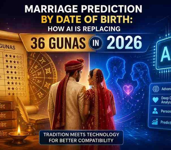marriage prediction astrology AI vs 36 gunas kundli compatibility modern technology couple