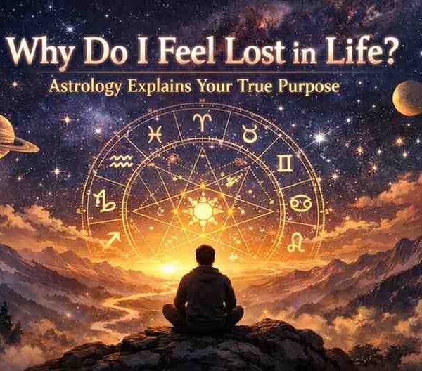 why do I feel lost in life astrology chart showing zodiac signs and life purpose
