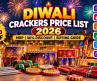 Diwali Crackers Price List 2026: MRP, 50% Discount & Buying Guide